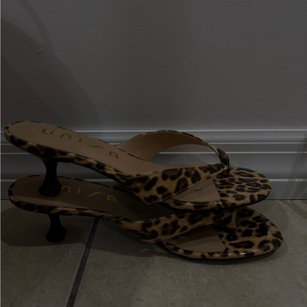 Unisa Animal Print Heels